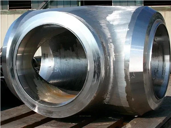 p5 alloy steel pipe fitting tee